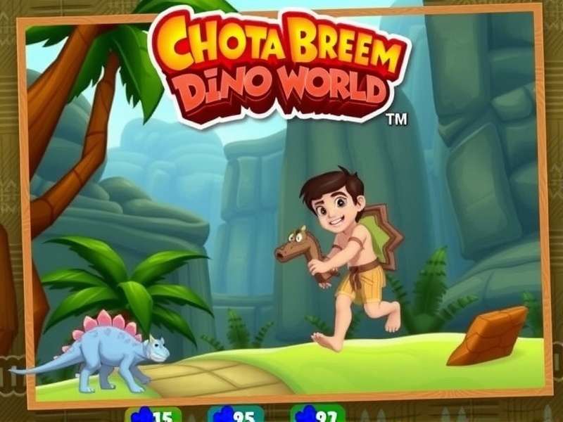 Chhota Bheem Dino World Gameplay